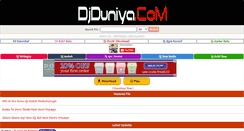Desktop Screenshot of djduniya.com